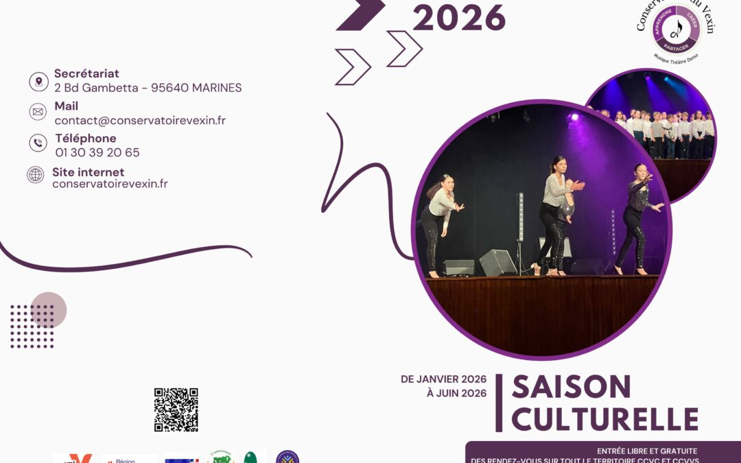 Saison culturelle Jan. à Juin.